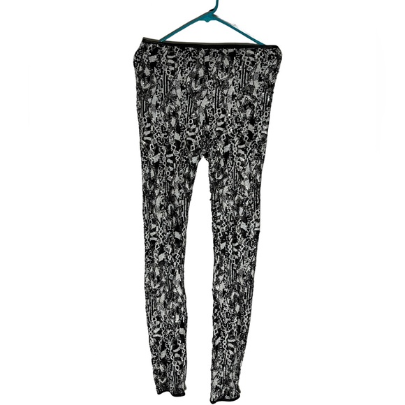 Sequin H&M skinny leggings - worn once - Picture 4 of 5